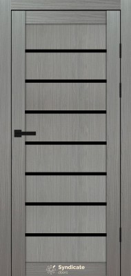 SD-PVC-102 Венге модерна чёрное стекло